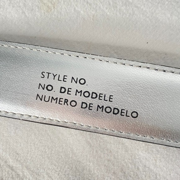 Liz Claiborne Womens Belt Size Medium Black Genuine Snake Skin - Picture 11 of 15